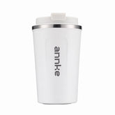 13 oz Stainless Steel Coffee Mug, Double Wall Vacuum Insulated Tumbler with Lid, Portable Travel Mug, Shatterproof & Leak-Resistant, Outdoor Thermos Cup for Hot & Cold Drinks