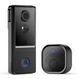 Wireless Video Doorbell, 1080P HD, No Monthly Fee, Triple Motion Detection, 180-Day Battery Life, Night Vision, 2-Way Audio, IP66 Weatherproof, Works with Alexa & Google Home