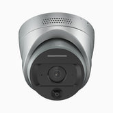 4MP AI Fire Detection Security Camera, Smoke & Flame Detection, Temperature Alarm, Two-Way Audio, 98ft IR, PoE/DC12V, IP67 Waterproof