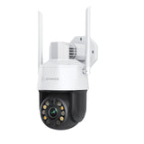 5MP 20X Optical Zoom PTZ Speed Dome Wireless CCTV IP Camera, 5.3-106mm Lens, Color Night Vision, AI Human Detect & Auto Tracking, Two-Way Audio, H.265, Support RTSP & ONVIF, FTP & SMTP Alarm, SD Card Record