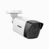 C500 - 3K Super HD Outdoor PoE Security CCTV Camera, Built-in Microphone, SD Card Slot, EXIR 2.0 Night Vision, IP67, Works with Alexa