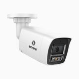 C500X - 3K Dual Light Outdoor PoE Security Camera, Two-Way Audio, Color & IR Night Vision, 3072*1728 Resolution, Human & Vehicle Detection, Flashing Alarm & Audio Alarm, IP67