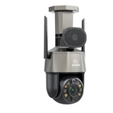 5MP 20X Wi-Fi Zoom Dome Camera, Smart Dual Light Night Vision, AI Human Detection, 270¡ã Pan & 90¡ã Tilt, Two-Way Audio, Cloud & Max. 128 GB Local Storage, Works with Alexa