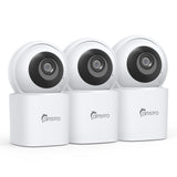 5MP Super HD Indoor Security PT WiFi IP Camera - Pan & Tilt, No Monthly Fee, AI Detection, Dog Puppy, Baby Monitor, 2-way Talk, Night Vision, Baby & Pet Monitor