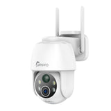 2K 3MP Outdoor Solar Powered Battery Wireless Security IP Cameras, 5200mAh Rechargeable Battery, 130° Ultra Wide Angle, Color Night Vision, Human & Vehicle Smart Detection, Two-Way Audio, IP65, Flexible Storage, No Monthly Fee, Works with Alexa & Google