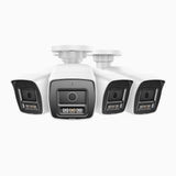 C500X - 3K Dual Light Outdoor PoE Security Camera, Two-Way Audio, Color & IR Night Vision, 3072*1728 Resolution, Human & Vehicle Detection, Flashing Alarm & Audio Alarm, IP67