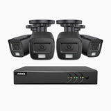 ADLK500 - 3K 8 Channel 4 Dual Light Cameras Wired Security System, Colour & IR Night Vision, 3072*1728 Resolution, f/1.2 Super Aperture, 4-in-1 Output Signal, Built-in Microphone, IP67