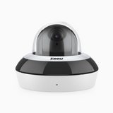 CZ504P - 3K 4X Optical Zoom Outdoor PoE PTZ Camera, IK10 Vandal-Resistant, 2.8-12 mm Lens, Intelligent Behavior Analysis, Colour Night Vision & Anti-Fog