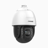 CZ825X - 4K 25X Optical Zoom PoE PTZ Speed Dome Security Camera, IK10 Vandal-Resistant, 5.9-147.5 mm Lens, 660 ft Colour Night Vision, Audio & Visual Alarm