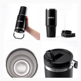 32 oz Stainless Steel Insulated Tumbler, with Straw & Handle,  Vacuum Double Wall Thermal Bottle, for Travel, Gym, Office & Outdoor
