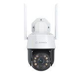 5MP 20X Optical Zoom PTZ Speed Dome Wireless CCTV IP Camera, 5.3-106mm Lens, Color Night Vision, AI Human Detect & Auto Tracking, Two-Way Audio, H.265, Support RTSP & ONVIF, FTP & SMTP Alarm, SD Card Record