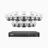 H800 - 4K 16 Channel 12 Cameras PoE Security CCTV System, Human & Vehicle Detection, Built-in Micphone, Colour & IR Night Vision, Built-in Mic, RTSP Supported