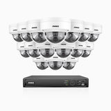 H800 - 4K 16 Channel 16 Cameras PoE Security CCTV System, Human & Vehicle Detection, Colour & IR Night Vision, Built-in Microphone, RTSP Supported