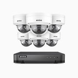 H800 - 4K 8 Channel 6 Cameras PoE Security CCTV System, Human & Vehicle Detection, Colour & IR Night Vision, Built-in Micphone, RTSP Supported
