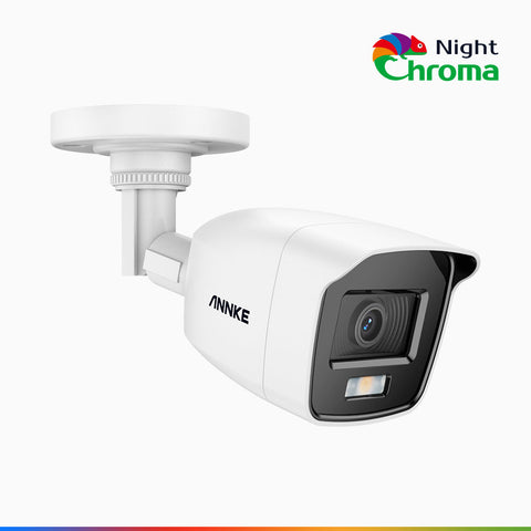 NightChroma<sup>TM</sup> NCA200 - 1080p Acme Colour Night Vision Security Camera, f/1.0 Aperture (0.001 Lux), 121° FoV, Active Alignment