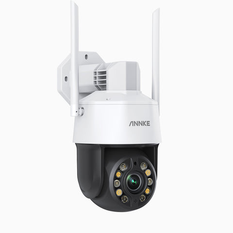 WZ500 - 5MP PTZ WiFi Security Camera with 20X Optical Zoom, 328 ft Infrared Night Vision, AI Human Detection & Auto Tracking, Two-Way Audio