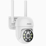 WPT500 - 5MP WiFi Pan Tilt Camera, Sound & Human Motion Detection, Colour Night Vision, One-Touch Alarm, Two-Way Audio, Cloud & Max. 128 GB Local Storage, Works with Alexa