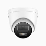 C1200 - 4K 12MP Outdoor Dual Light PoE Security Camera, Colour & IR Night Vision, Human & Vehicle Detection, H.265+, Built-in Microphone, Max. 512 GB Local Storage, IP67