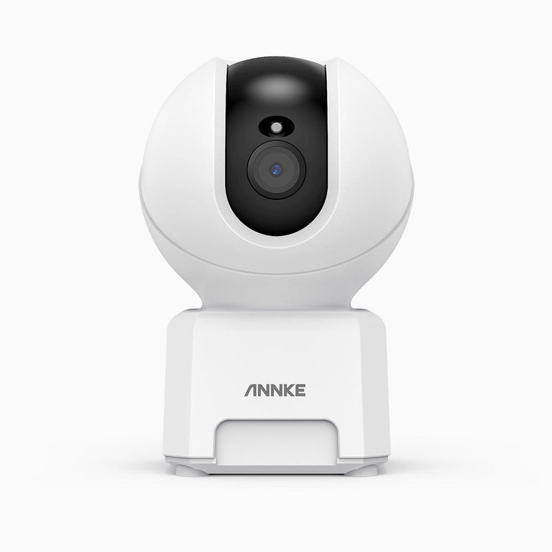Crater Pro - 4MP Dual-Band WiFi Indoor Camera, 5 Ghz/2.4 Ghz, 350° Pan & 60° Tilt, Human & Sound Detection, Smart Tracking, Two-Way Audio, Cloud & Max. 128 GB Local Storage, Works with Alexa