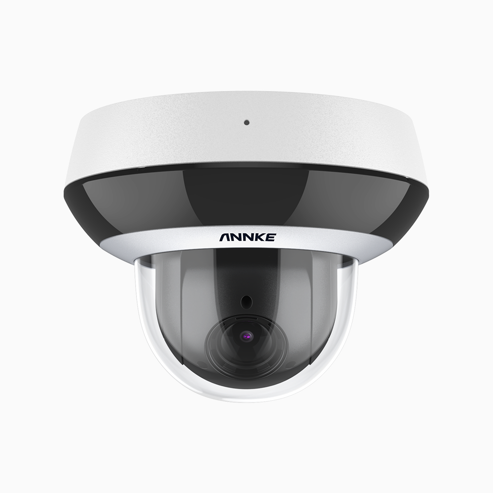 CZ504 - 3K 4X Optical Zoom Outdoor PoE PTZ Camera, IK10 Vandal-Resistant, 2.8-12 mm Lens, Intelligent Behavior Analysis, Colour Night Vision & Anti-Fog